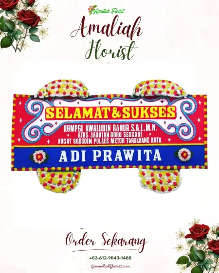 Papan Bunga Ucapan Selamat Sukamahi